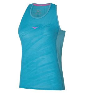 Mizuno Aero Tank Modre | MRFKG2864