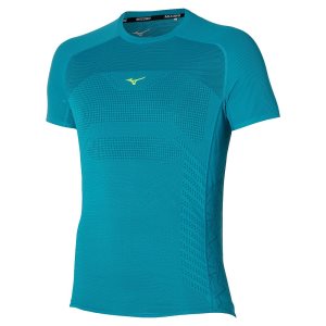 Mizuno Aero Tee Modre | SALFE0927