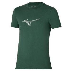 Mizuno Athletics Rb Tee Biele | HFWID8215