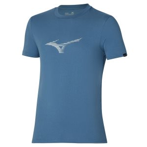 Mizuno Athletics Rb Tee Čierne | AHJVL5347