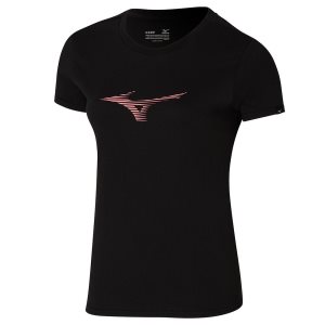 Mizuno Athletics Rb Tee Čierne | OMLRD4208