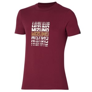 Mizuno Athletics Tee Čierne | RUXMP2810