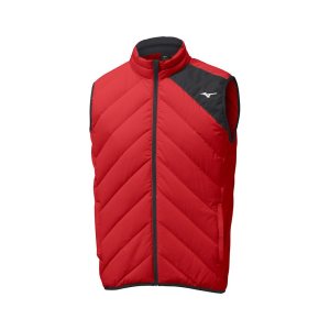 Mizuno Breath Thermo Move Down Gilet Červené | FGVSR0389