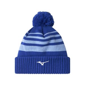 Mizuno Breath Thermo Pom Beanie Modre | LDJHR1906