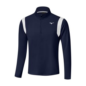 Mizuno Breeze Elite 1/4 Zip Tyrkysové Modre | WAFLP7390