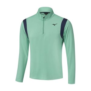 Mizuno Breeze Elite 1/4 Zip Tyrkysové Zelene | HZWJF3401