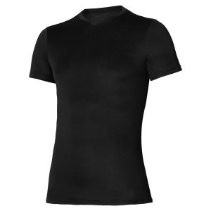 Mizuno Bt Under V Neck Tee Čierne | LPVYH3049
