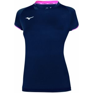 Mizuno Core Ss Tee Modre | UMALS9361