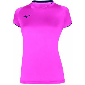 Mizuno Core Ss Tee Ruzove | VZLDR1647