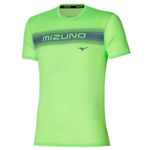 Mizuno Core Tee Biele | DJMAS2603
