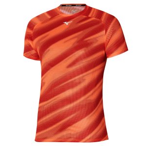 Mizuno Dryaeroflow Grafika Tee Čierne | DPCWQ3041