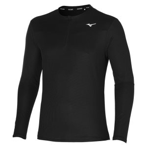 Mizuno Dryaeroflow Ls Hz Čierne | HNASY3014