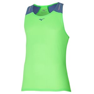 Mizuno Dryaeroflow Tank Zelene | BDQHC0579
