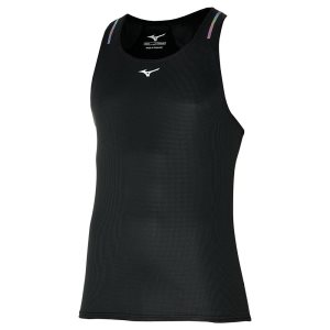 Mizuno Dryaeroflow Tank Čierne | HUWQL9715