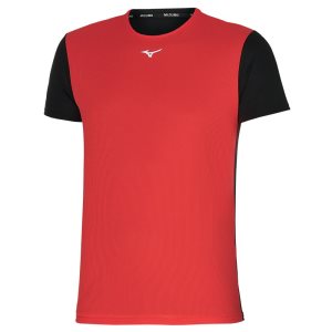 Mizuno Dryaeroflow Tee Čierne | OJQZV0294