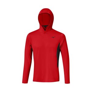Mizuno G-style Hoodie Červené | ORVXI9725