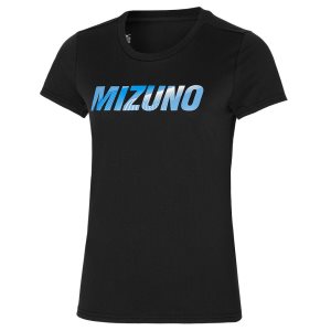 Mizuno Grafika Tee Čierne | FLCNS4278
