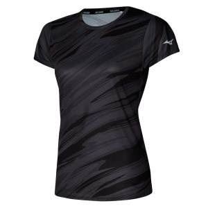 Mizuno Impulse Core Grafika Tee Čierne | TBEJK9364