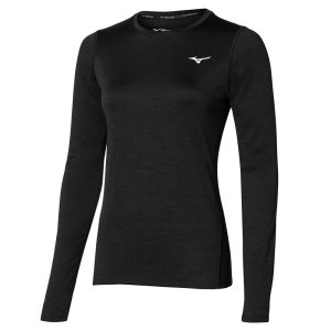 Mizuno Impulse Core Ls Tee Čierne | HQDUF1468