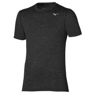 Mizuno Impulse Core Tee Čierne | LBTGU7210