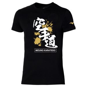 Mizuno Karate Tee Jr Čierne | BOHQU0415