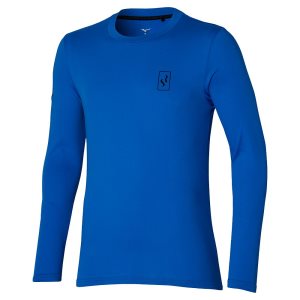 Mizuno Long Sleeve Shirt Sr Modre | OLPBX9386