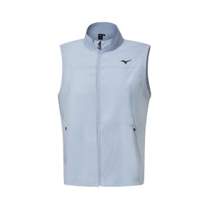 Mizuno Mt Drizzle Vest Tmavo Siva Modre | USDWE3105