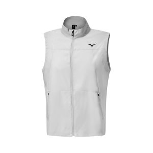 Mizuno Mt Drizzle Vest Tmavo Siva Siva | CNIVT7215