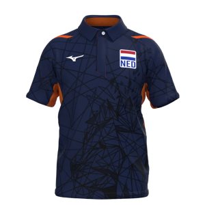 Mizuno Nevobo Freetime Polo Červené | JXWCZ7981