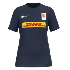 Mizuno Nevobo Teamnl T-shirt Námornícka Modrá | TDANW4369