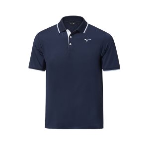Mizuno Qd Comp Plus Polo Modre | DIXSB1239