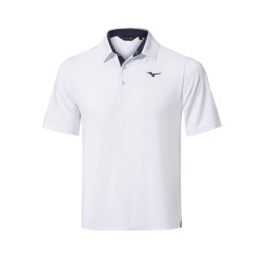 Mizuno Qd Comp Polo Biele | GVHZJ6182