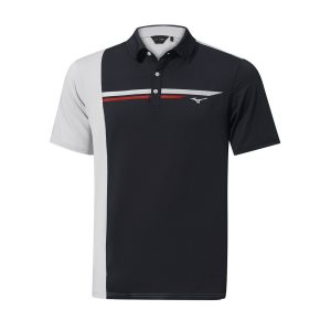 Mizuno Qd Elite Panel Polo Čierne | NEOFQ1568