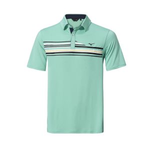Mizuno Qd Elite Stripe Polo Zelene | VXAGT5029