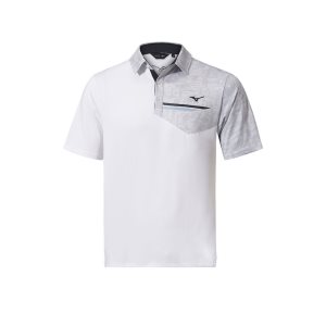 Mizuno Qd Hazard Bloc Polo Biele | GJICW2507