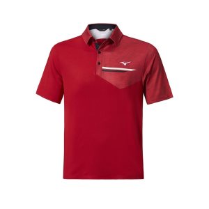 Mizuno Qd Hazard Bloc Polo Červené | ZOVEK8472