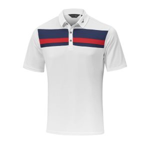Mizuno Quick Dry Citizen Polo Biele | XFNCH1035