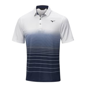 Mizuno Quick Dry Mirage Polo Modre Biele | XZIYT8420