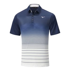 Mizuno Quick Dry Mirage Polo Modre | HYFUJ1257