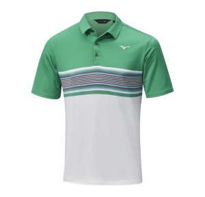 Mizuno Quick Dry Oceanic Polo Zelene | MDYPT0536