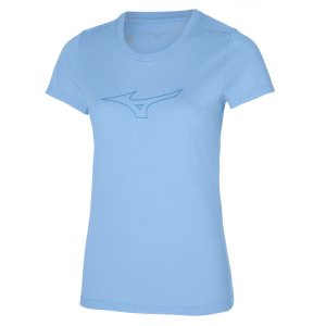 Mizuno Rb Logo Tee Modre | BOAFS4579