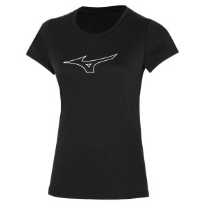 Mizuno Rb Logo Tee Čierne | ECGZN2761