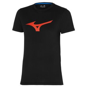 Mizuno Rb Logo Tee Čierne | HPRXC1287