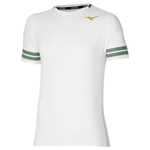 Mizuno Shadow Grafika Tee Siva Červené | ETFKN8579