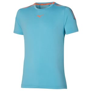 Mizuno Shadow Tee Siva Modre | SGKRB2706