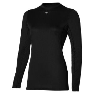 Mizuno Stredne Weight-l Crew Čierne | UWXVB7692
