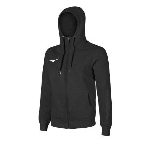 Mizuno Sweat Fz Hoodie Biele | OHXDK9305