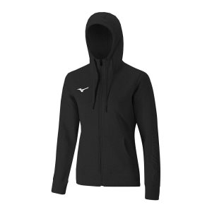 Mizuno Sweat Fz Hoodie Biele | XPAOR4532