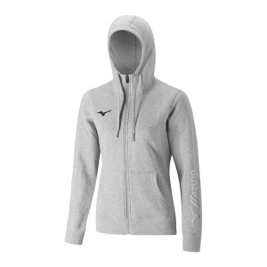 Mizuno Sweat Fz Hoodie Čierne | PAFUY5293