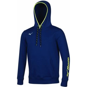 Mizuno Sweat Hoodie Modre | QYAHF0673